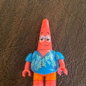 Mega Bloks SpongeBob Patar Star Micro Action Figure Detailed Design